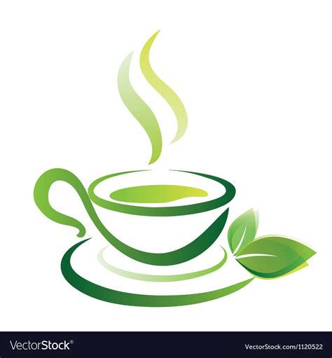 Tea cup Royalty Free Vector Image - VectorStock