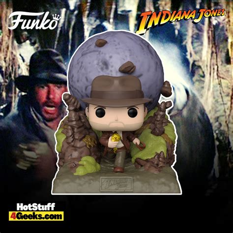 2023 NEW Indiana Jones w/ Rolling Boulder Funko Pop! Moment