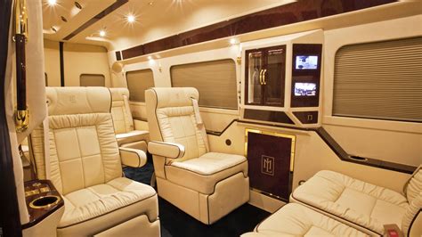 Custom Luxury Sprinter and SUV Conversions | gallery | Interior design jobs, Rv interior ...