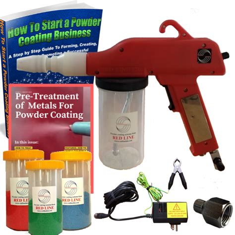 Red Line EZ50 Powder Coating Gun - POWDER COAT PRO (855-445-9660)