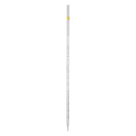 LAB SAFETY SUPPLY, 1 mL Capacity, Glass, Measuring Pipette,Grade B - 5PTC7|5PTC7 - Grainger