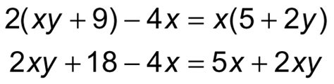 How Do You Solve An Equation With Two Variables On The Same Side ...