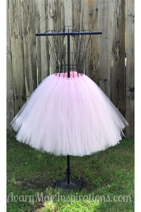 Light Pink Tutu, Pink Skirt, Pink Tulle Tutu, Light Pink Tulle Tutu, Any Color, Will Custom Make ...