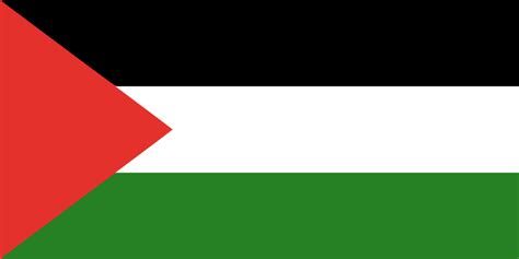 Palestine flag color codes