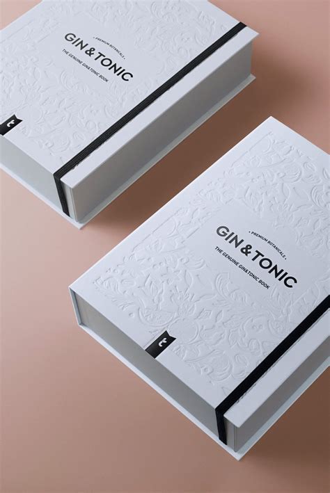 The Gin&tonic Book Packaging Design for Toque Brand From Spain - World Brand Design Society