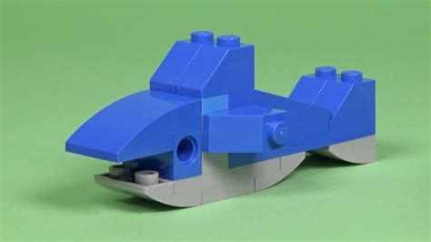 LEGO Shark 001 Building Instructions - Classic 11009 "How To" - YouTube