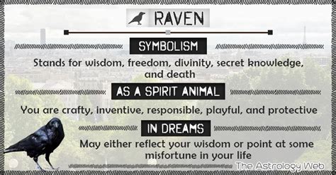 Raven Meaning and Symbolism | The Astrology Web