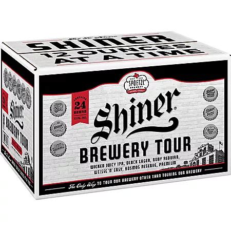 Shiner Brewery Tour Variety Pack Beer (12 fl. oz. bottle, 24 pk.) - Sam's Club