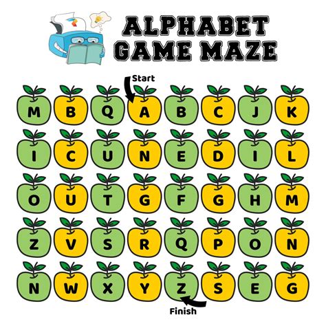 Kindergarten Alphabet Games - 10 Free PDF Printables | Printablee