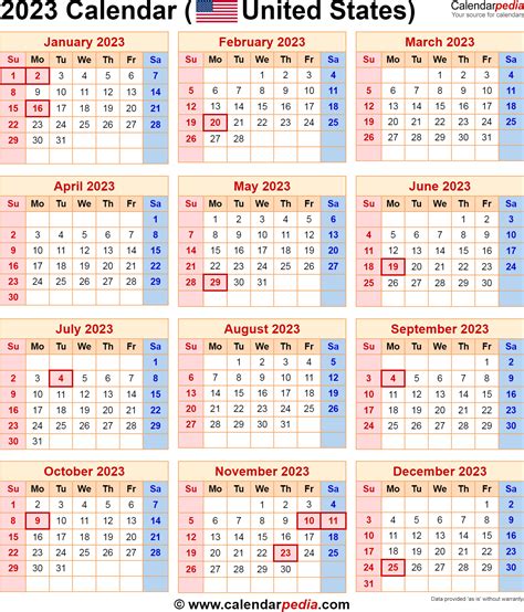 Printable Calendar 2023