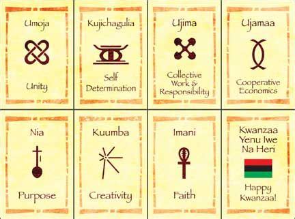 Arrange Kwanzaa Symbols And Decorations