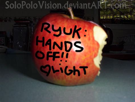 Ryuk's Apple by SoloPoloVision on DeviantArt