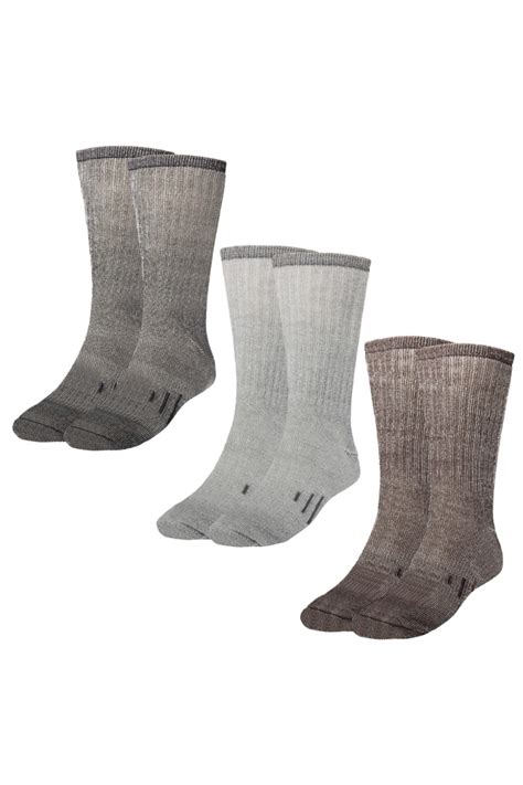 Men's Thermal Wool Socks 2-Pack - Walmart.com