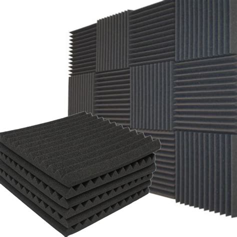 Buy 12243648 Pack Acoustic Panels Studio Soundproofing Dampening Foam Wedges Panels Sound ...