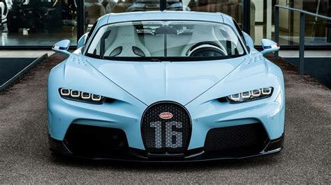 Bugatti Delivers An Incredible Grand Prix Bleu Chiron Super Sport