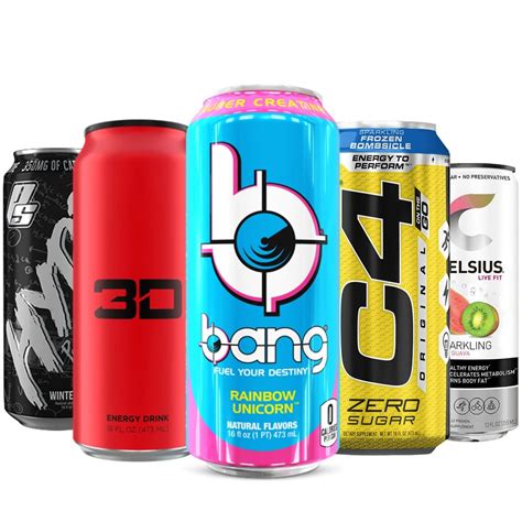 Energy Drinks | Train For A 5K.com