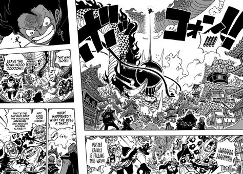 One Piece Manga Luffy Vs Kaido - Manga