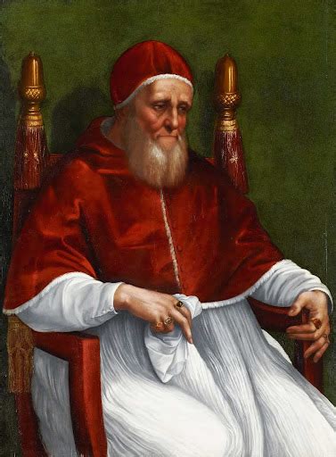 Portrait of Pope Julius II - Raphael and Workshop — Google Arts & Culture