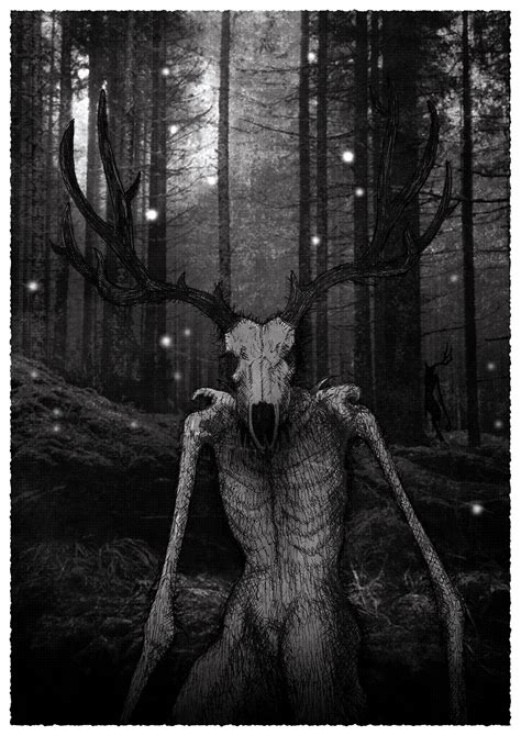 Wendigo Woods | Macabre art, Creepy art, Occult art