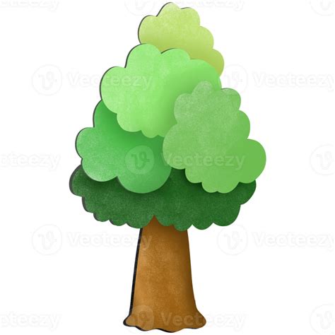 The green tree 34618687 PNG