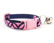 Popular items for pink cat collar on Etsy