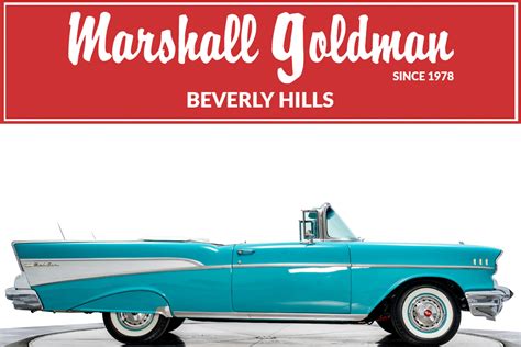 Used 1957 Chevrolet Bel Air Convertible For Sale (Sold) | Marshall Goldman Cleveland Stock #B21173