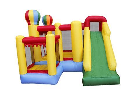 Bounce House 6 in 1 Inflatable Slide Bouncy Playhouse With Slide and ...