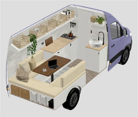 Creating a Camper Van Layout: The Ultimate Step-By-Step Guide — vanspace 3D