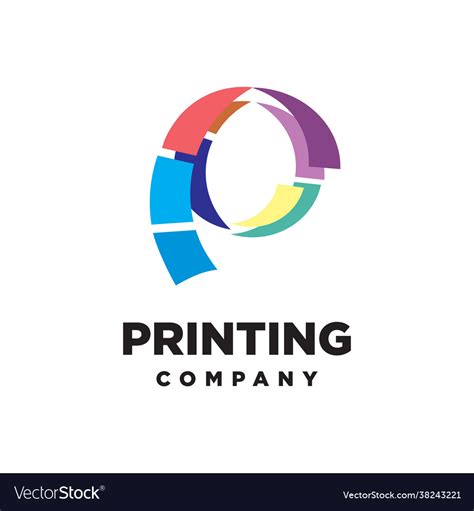 Printing logo Royalty Free Vector Image - VectorStock