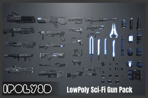 Gun - Download free 3D models | Poly Pizza