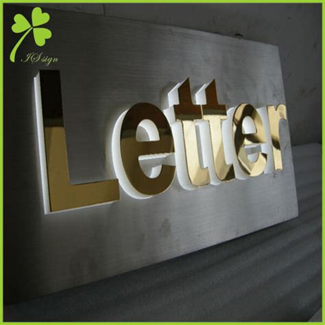 Edge Lit Acrylic Letters Sign Manufacturer | IS LED SIGN Factory