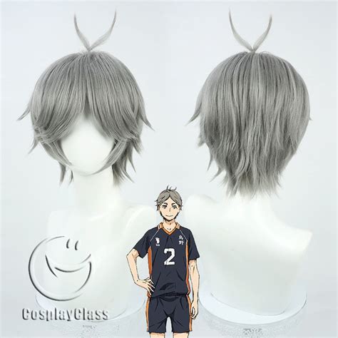 Haikyuu!! Sugawara Koushi Cosplay Wig - CosplayClass