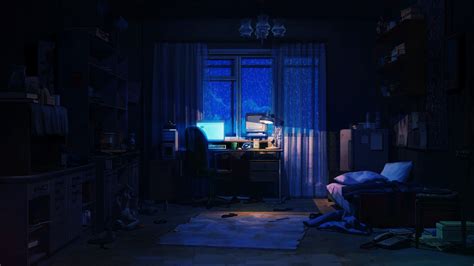 Anime Dark Bedroom Wallpapers - Wallpaper Cave