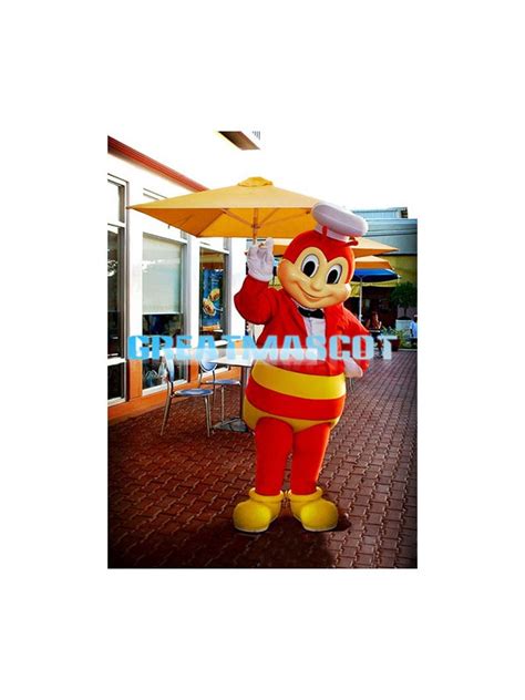 Optimistic Jollibee Mascot Costume