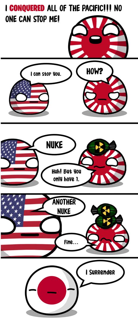 WW2 Pacific - How it ended : r/countryballs_comics