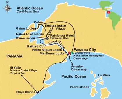 Panama Canal Cruise & Land Special Group Travel Tour Itinerary | Santa Cruz Travel