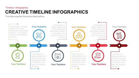 Animated Creative Infographics Timeline PowerPoint Template