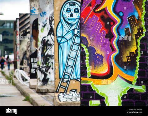 The Berlin Wall Paintings Stock Photo - Alamy