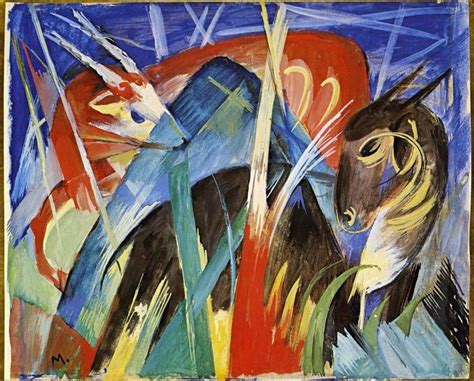 Fairy Animals, 1913 - Franz Marc - WikiArt.org