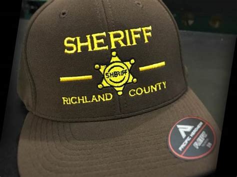 sheriff-department-hat-custom-uniform-embroidery | Pioneer Print Co.