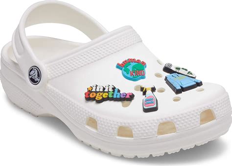 Crocs Men's and Women's Jibbitz Shoe Charms 5-Pack | Jibbitz : Amazon ...