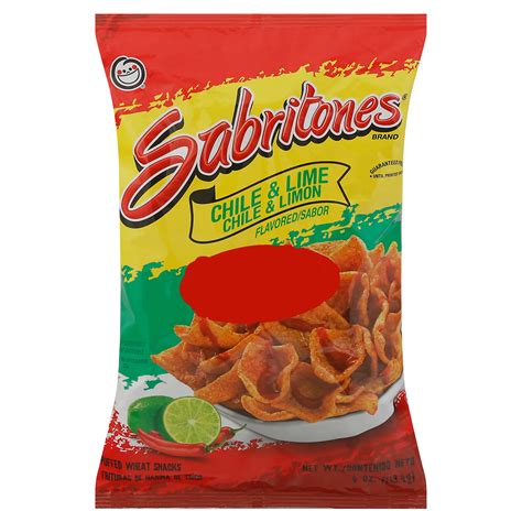 Sabritones Chile & Lime Puffed Wheat Snacks - Shop Chips at H-E-B