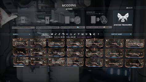 How to upgrade mods in warframe - foodock