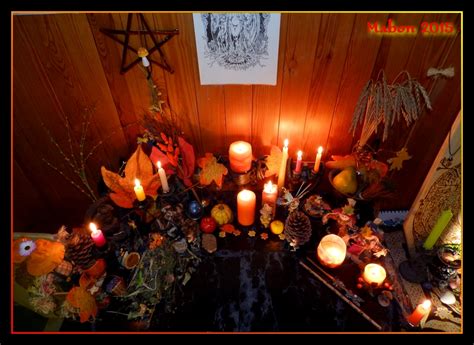 Mabon Altar 2015 - 2 by Wilhelmine on DeviantArt