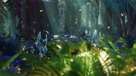 Alien Forest or Jungle Used Eevee Render Inspired From Pandora's Moon in Avatar 2009 Movie ...