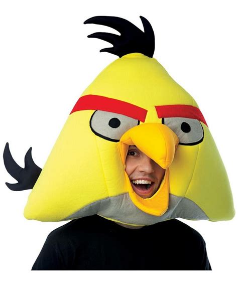 Adult Yellow Rovio Angry Birds Mask - Costume Mask