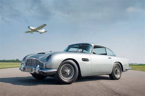 James Bond's Aston Martin DB5 ~ Classic Car Posters