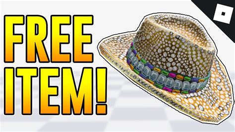 [FREE ITEM] How to get the OLD TOWN COWBOY HAT | Roblox - YouTube