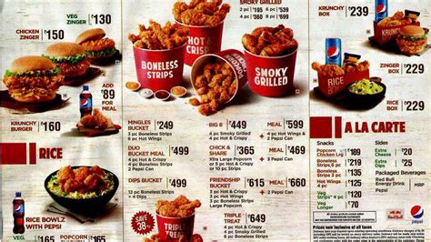 Top 5 KFC Menu Items to Order on Zomato - The Hindu