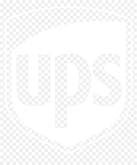 Ups Logo Png White , Png Download - Ups Logo White Vector, Transparent Png - vhv